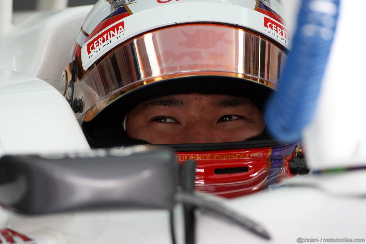 GP BAHRAIN, 20.04.2012-  Prove Libere 2, Kamui Kobayashi (JAP) Sauber F1 Team C31 
