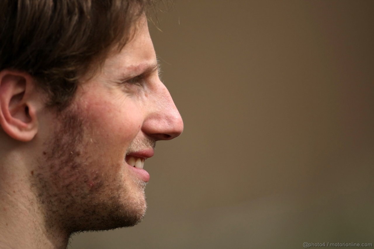 GP BAHRAIN, 20.04.2012- Romain Grosjean (FRA) Lotus F1 Team E20 