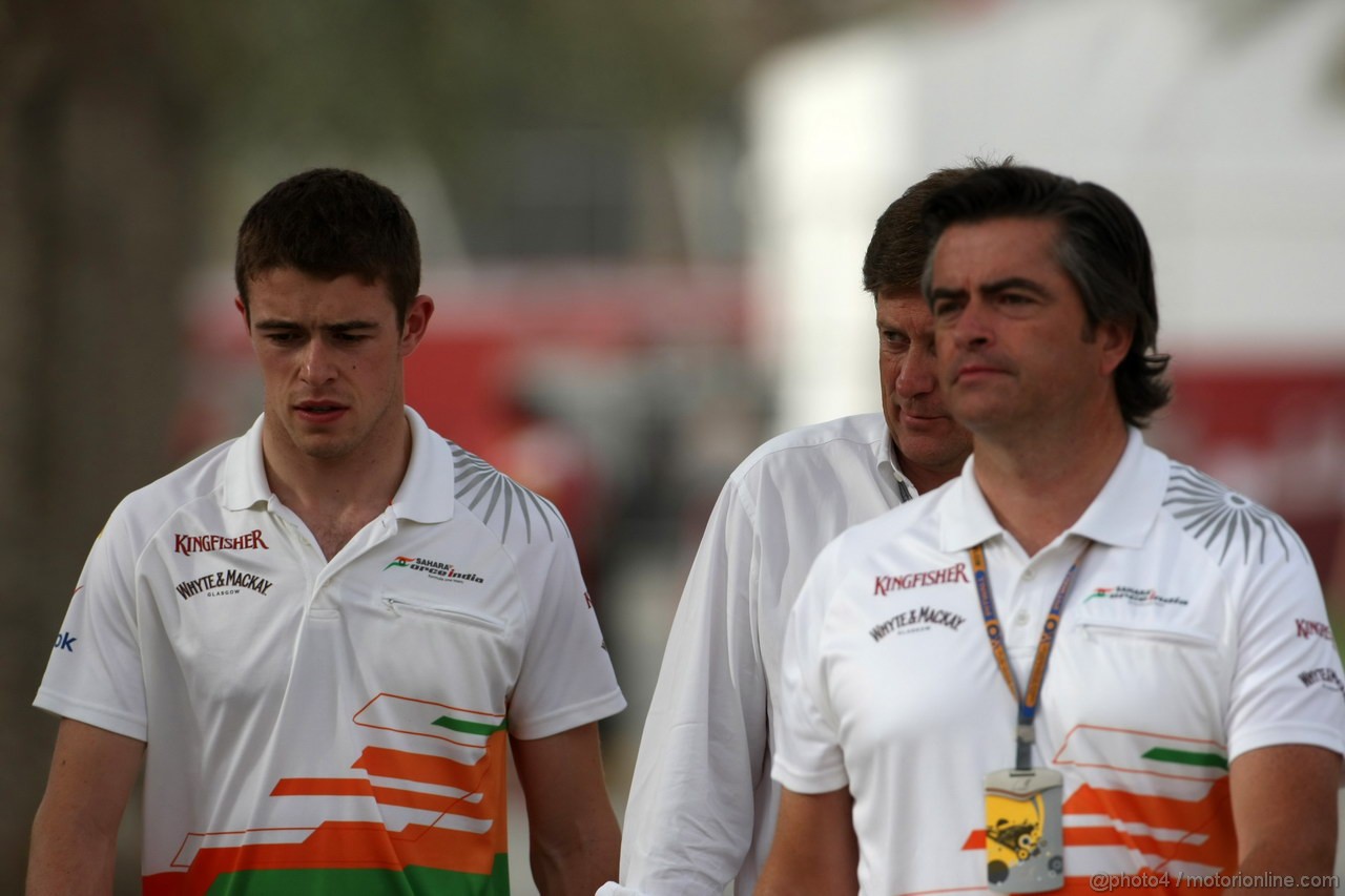 GP BAHRAIN, 20.04.2012- Paul di Resta (GBR) Sahara Force India F1 Team VJM05 