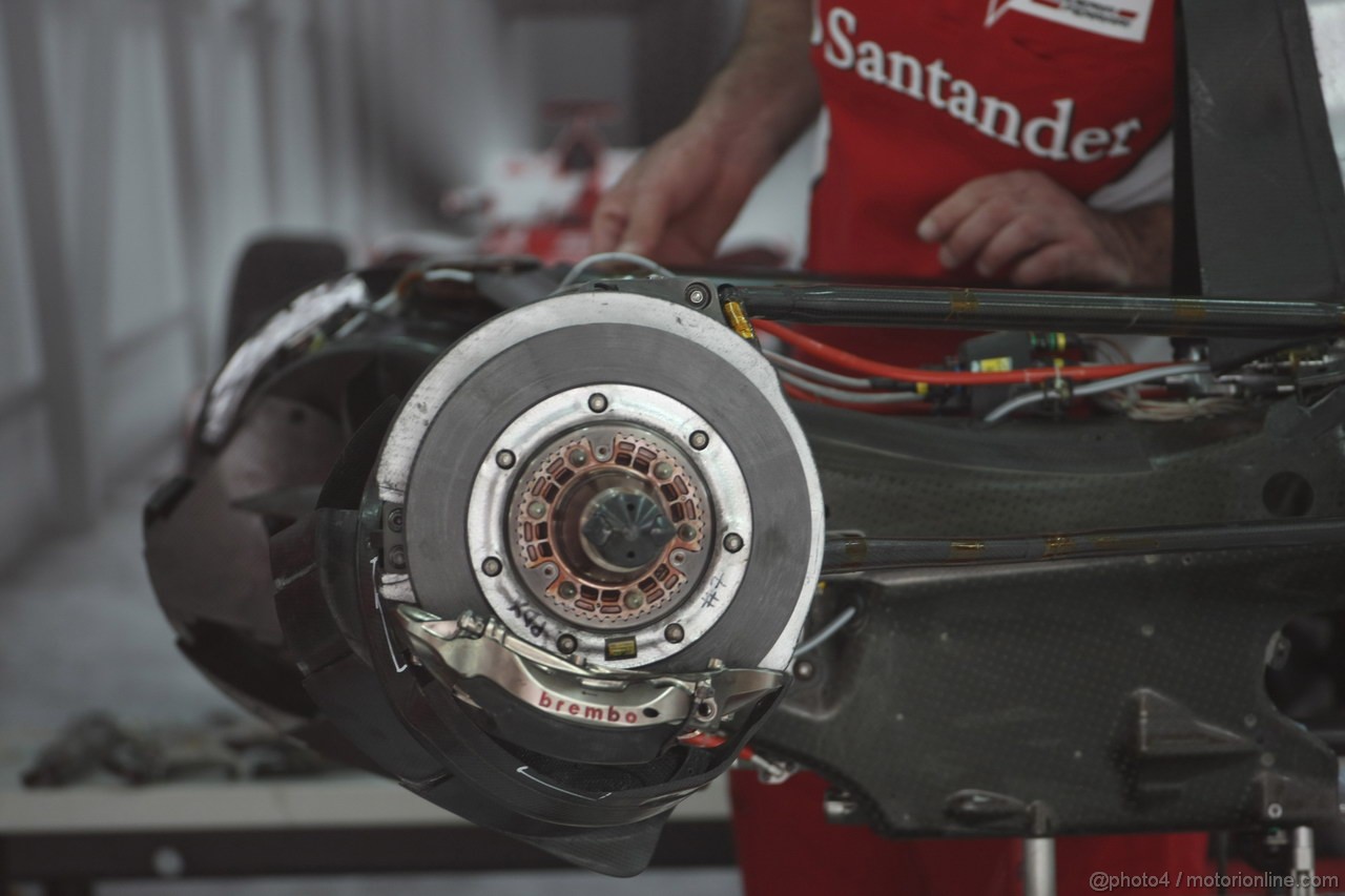 GP BAHRAIN, 20.04.2012-  Ferrari F2012, detail