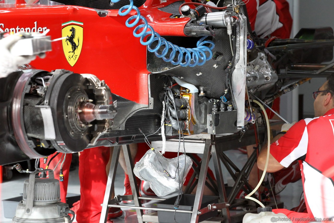 GP BAHRAIN, 20.04.2012- Ferrari F2012, detail