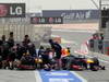 GP BAHRAIN, 20.04.2012- Free Practice 1, Mark Webber (AUS) Red Bull Racing RB8 e Sebastian Vettel (GER) Red Bull Racing RB8 
