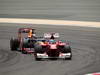 GP BAHRAIN, 20.04.2012- Free Practice 1, Sebastian Vettel (GER) Red Bull Racing RB8 e Fernando Alonso (ESP) Ferrari F2012 