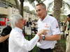 GP BAHRAIN, 20.04.2012- Bernie Ecclestone (GBR), President e CEO of Formula One Management  e Martin Whitmarsh (GBR), Chief Executive Officer Mclaren 