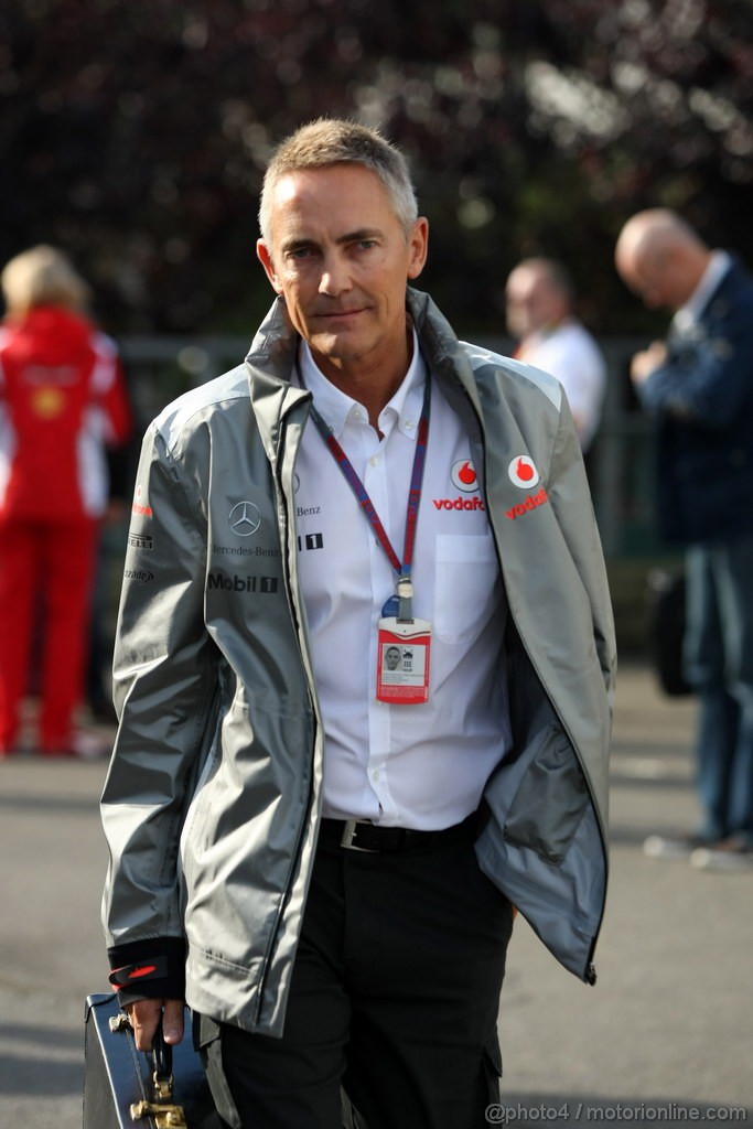 GP BELGIO, 02.09.2012- Martin Whitmarsh (GBR), Chief Executive Officer Mclaren 