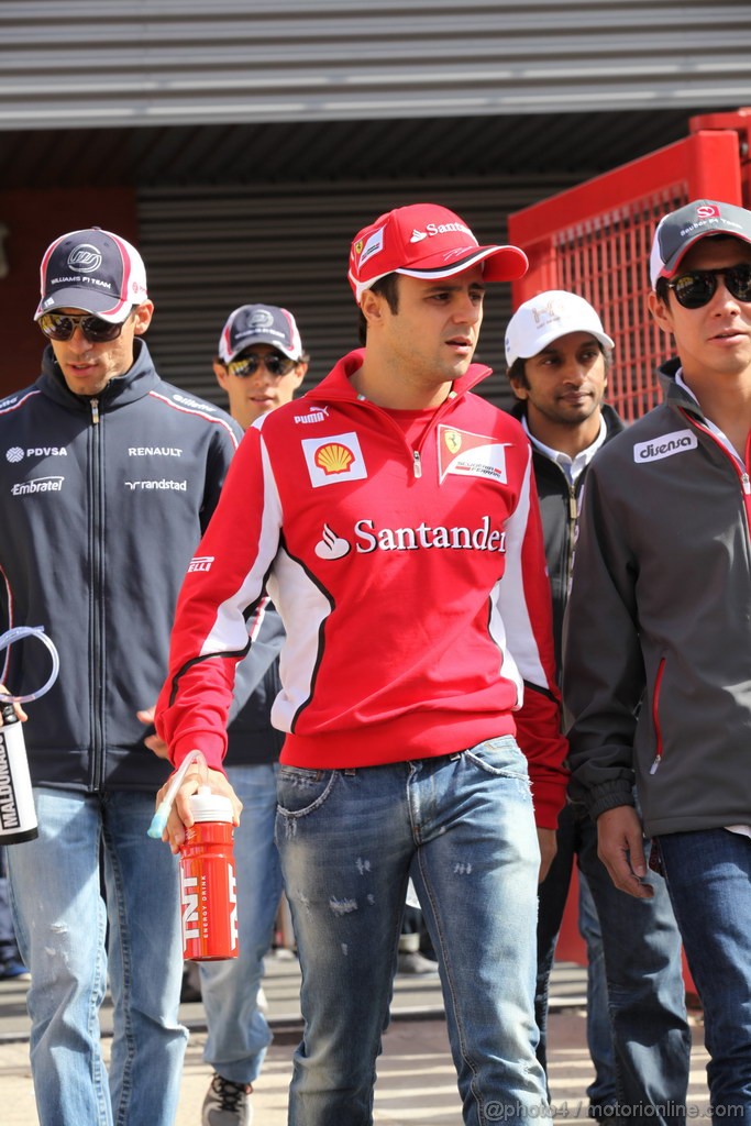 GP BELGIO, 02.09.2012- Felipe Massa (BRA) Ferrari F2012 