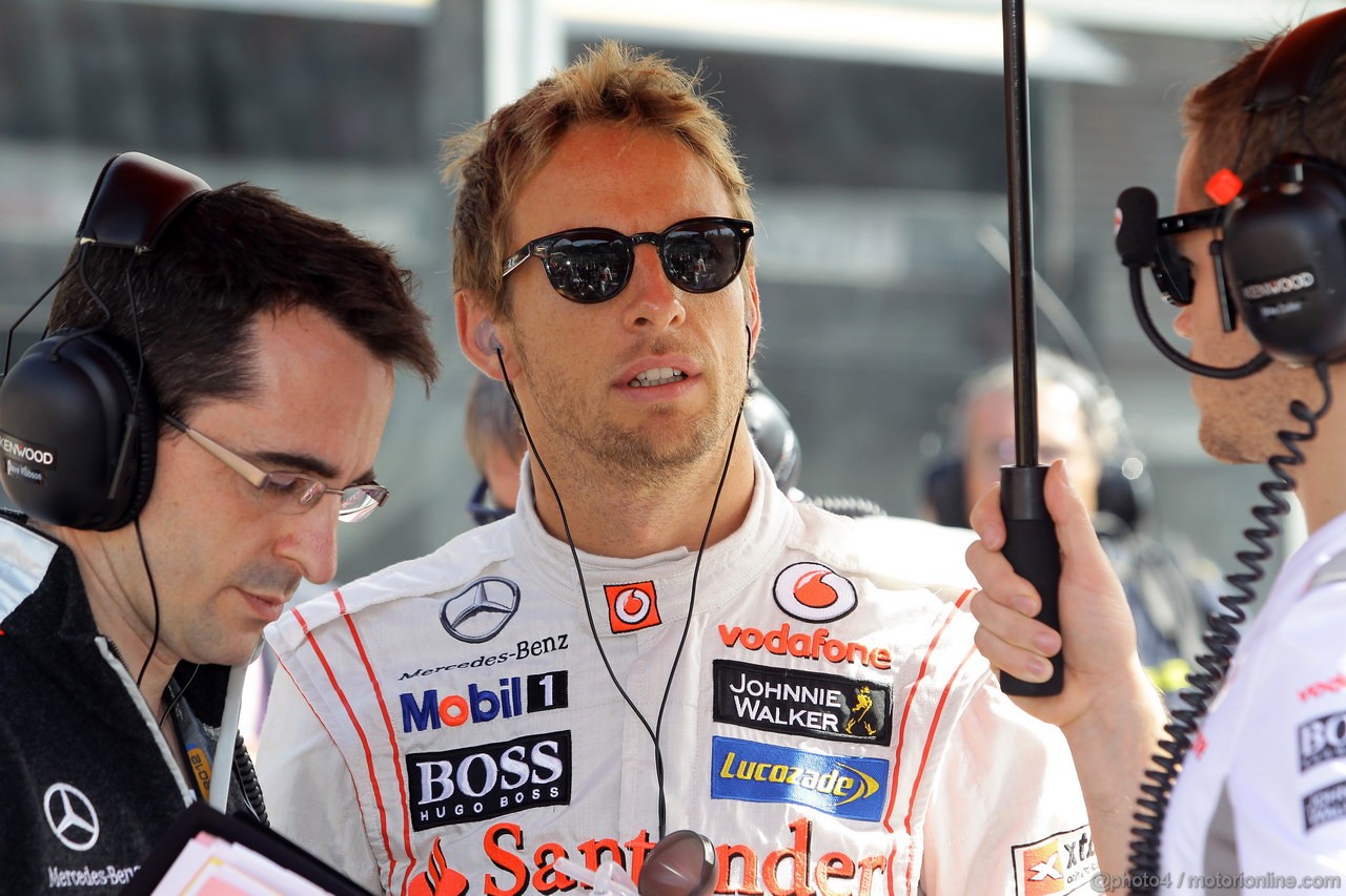 GP BELGIO, 02.09.2012- Gara, Jenson Button (GBR) McLaren Mercedes MP4-27 