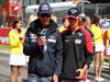 GP BELGIO, 02.09.2012- Jean-Eric Vergne (FRA) Scuderia Toro Rosso STR7 e Charles Pic (FRA) Marussia F1 Team MR01 