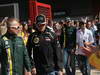 GP BELGIO, 02.09.2012- Heikki Kovalainen (FIN) Caterham F1 Team CT01 e Kimi Raikkonen (FIN) Lotus F1 Team E20 