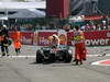 GP BELGIO, 02.09.2012- Gara, Start of the race, Crash, Lewis Hamilton (GBR) McLaren Mercedes MP4-27 