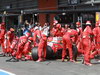 GP BELGIO, 02.09.2012- Gara, Pit Stop, Felipe Massa (BRA) Ferrari F2012 