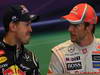 BELGIAN GP, 02.09.2012- Race, Press Conference, Sebastian Vettel (GER) Red Bull Racing RB8 and Jenson Button (GBR) McLaren Mercedes MP4-27