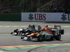 GP BELGIO, 02.09.2012- Gara, Michael Schumacher (GER) Mercedes AMG F1 W03 e Nico Hulkenberg (GER) Sahara Force India F1 Team VJM05 