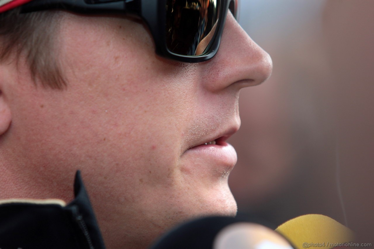 GP BELGIO, 30.08.2012- Kimi Raikkonen (FIN) Lotus F1 Team E20