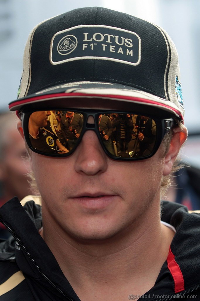 GP BELGIO, 30.08.2012- Kimi Raikkonen (FIN) Lotus F1 Team E20