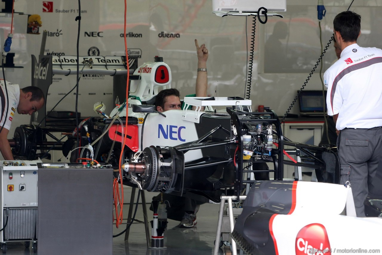 GP BELGIO, 30.08.2012- Sauber F1 Team C31 