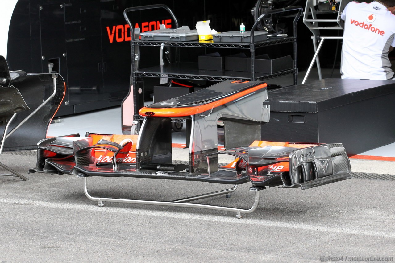 GP BELGIO, 30.08.2012- McLaren Mercedes MP4-27 