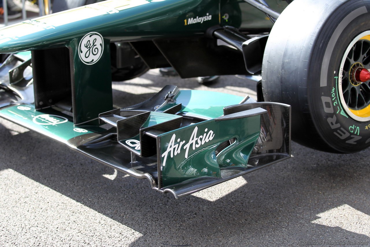 GP BELGIO, 30.08.2012- Caterham F1 Team CT01 