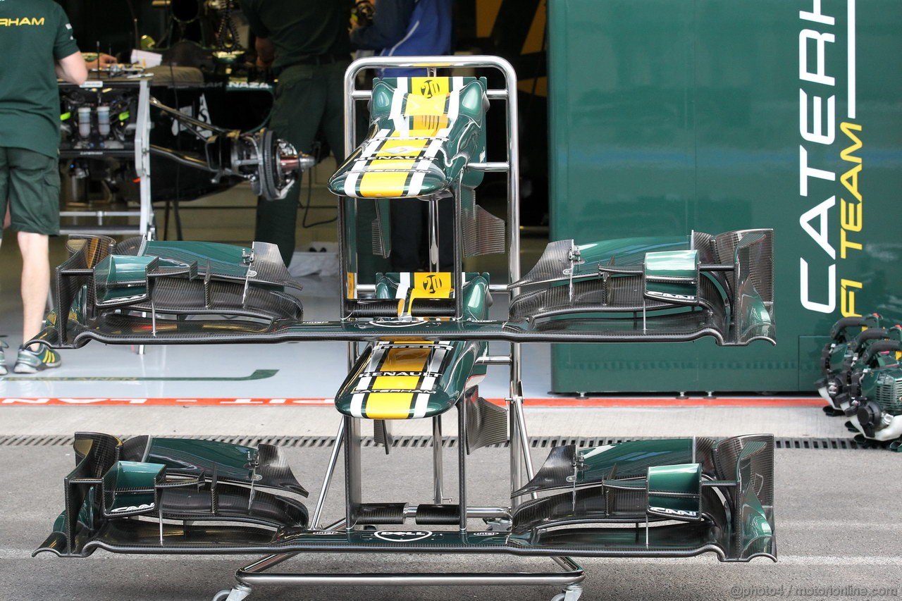 GP BELGIO, 30.08.2012- Caterham F1 Team CT01