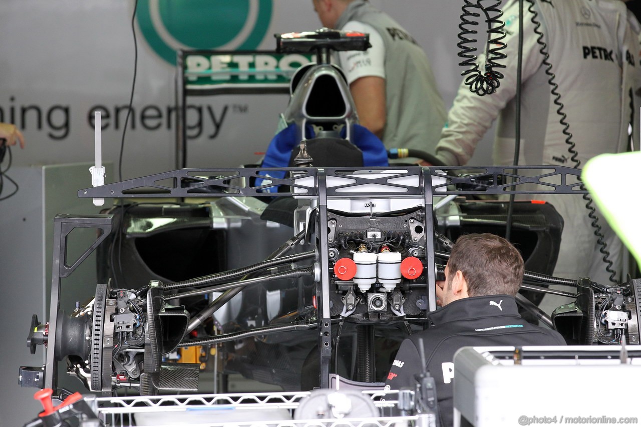 GP BELGIO, 30.08.2012- Mercedes AMG F1 W03 