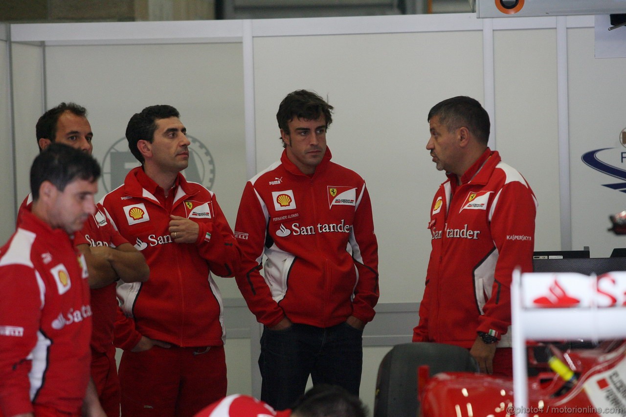 GP BELGIO, 30.08.2012- Fernando Alonso (ESP) Ferrari F2012