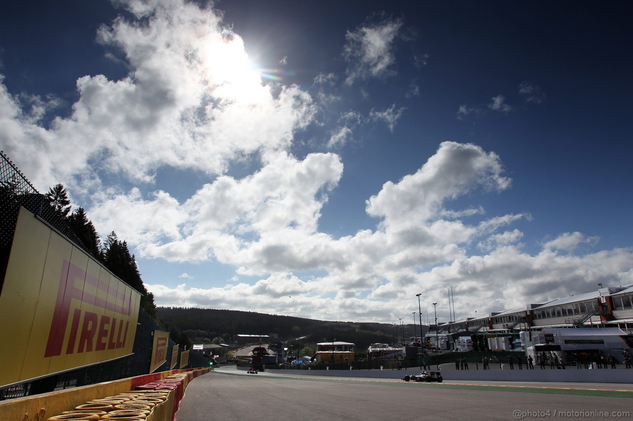 GP BELGIO, 01.09.2012- Prove Libere 3, Heikki Kovalainen (FIN) Caterham F1 Team CT01 