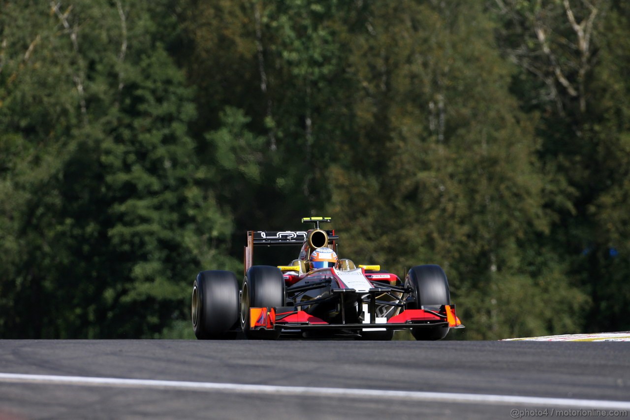 GP BELGIO, 01.09.2012- Prove Libere 3, Narain Karthikeyan (IND) HRT Formula 1 Team F112 