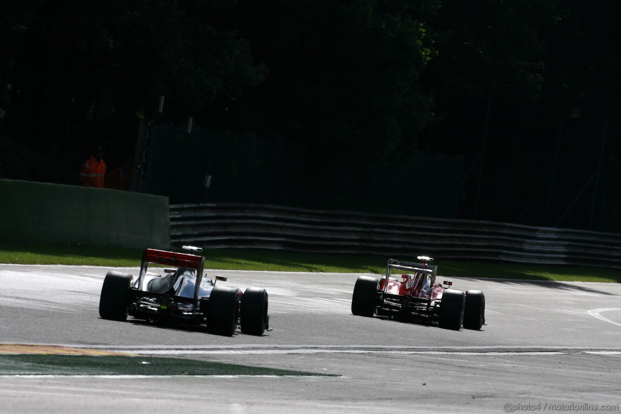 GP BELGIO, 01.09.2012- Prove Libere 3, Fernando Alonso (ESP) Ferrari F2012 e 