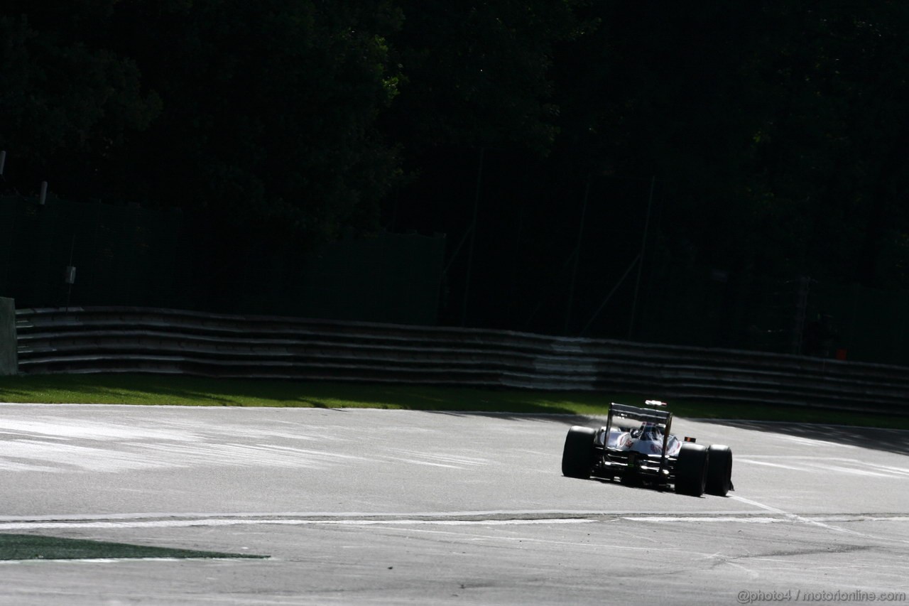 GP BELGIO, 01.09.2012- Prove Libere 3, Pastor Maldonado (VEN) Williams F1 Team FW34 