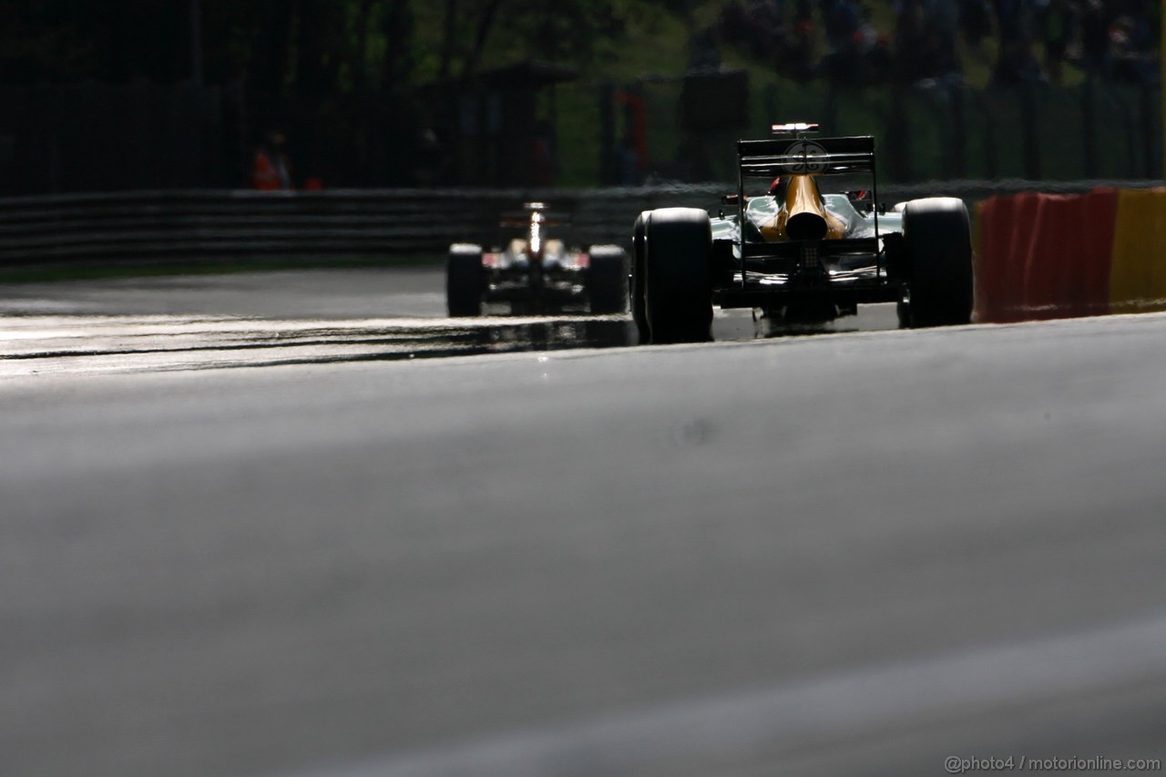 GP BELGIO, 01.09.2012- Prove Libere 3, Heikki Kovalainen (FIN) Caterham F1 Team CT01 