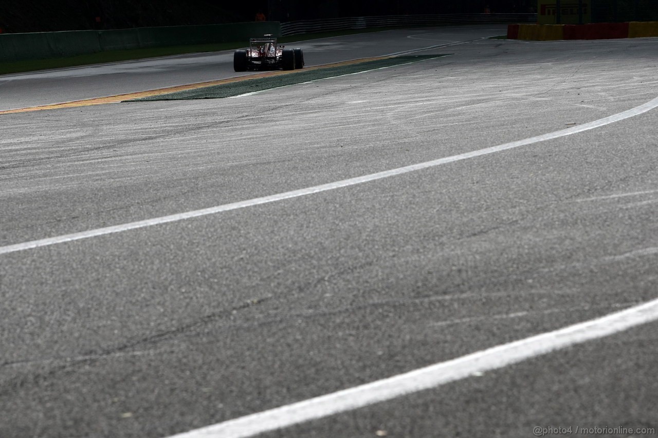 GP BELGIO, 01.09.2012- Prove Libere 3, Fernando Alonso (ESP) Ferrari F2012 