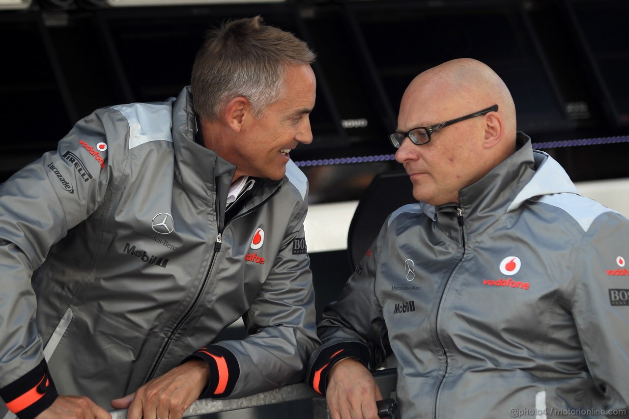 GP BELGIO, 01.09.2012- Qualifiche, Martin Whitmarsh (GBR), Chief Executive Officer Mclaren 