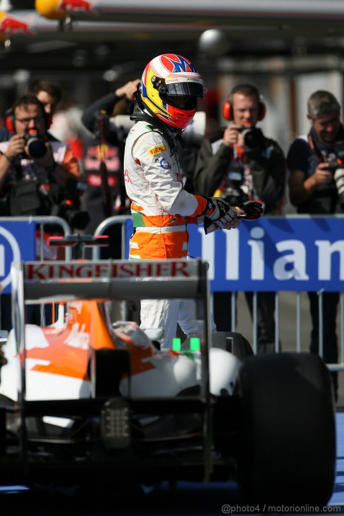 GP BELGIO, 01.09.2012- Qualifiche, Paul di Resta (GBR) Sahara Force India F1 Team VJM05 