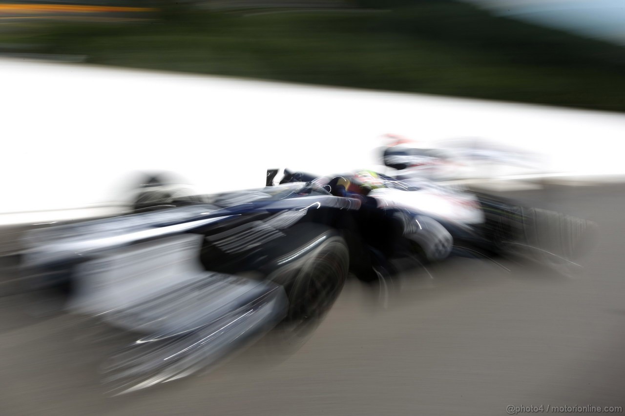 GP BELGIO, 01.09.2012- Qualifiche, Pastor Maldonado (VEN) Williams F1 Team FW34 