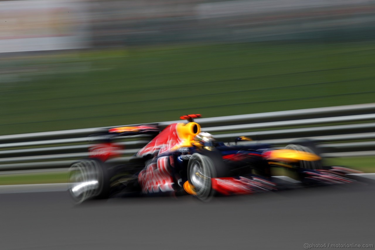 GP BELGIO, 01.09.2012- Qualifiche, Sebastian Vettel (GER) Red Bull Racing RB8 