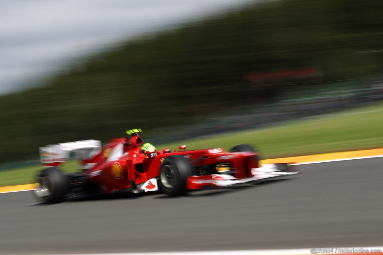 GP BELGIO, 01.09.2012- Qualifiche, Felipe Massa (BRA) Ferrari F2012 