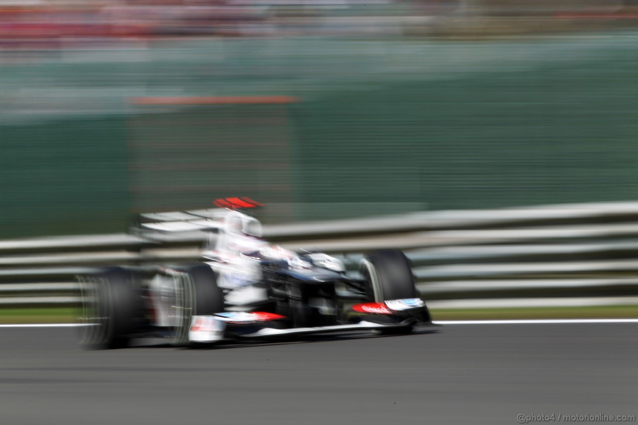 GP BELGIO, 01.09.2012- Qualifiche, Kamui Kobayashi (JAP) Sauber F1 Team C31 