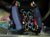 GP BELGIO, 01.09.2012- Free Practice 3, Steering wheel of Nico Rosberg (GER) Mercedes AMG F1 W03 