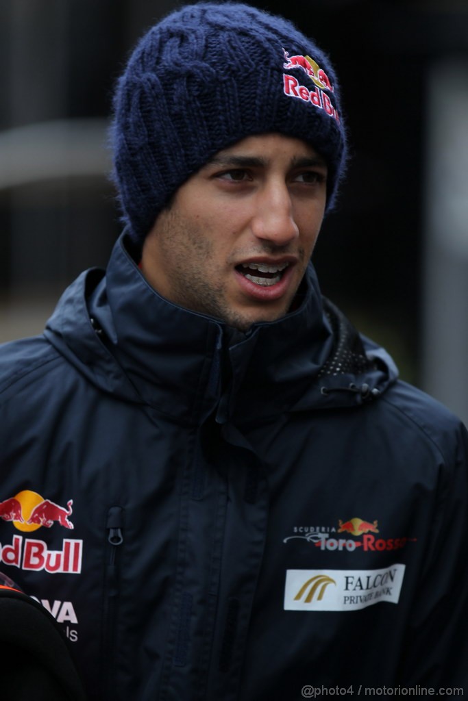 GP BELGIO, 31.08.2012- Prove Libere 1, Daniel Ricciardo (AUS) Scuderia Toro Rosso STR7 