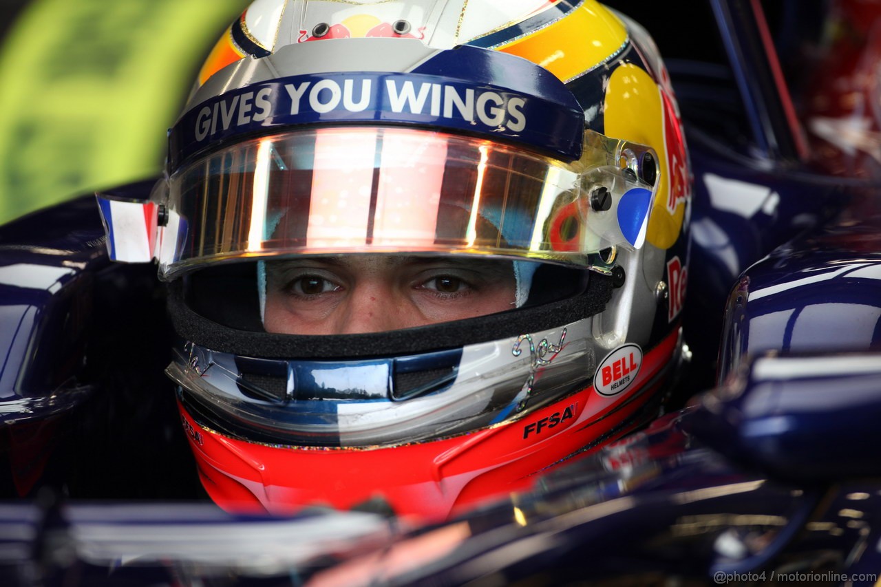 GP BELGIO, 31.08.2012- Prove Libere 1, Jean-Eric Vergne (FRA) Scuderia Toro Rosso STR7 