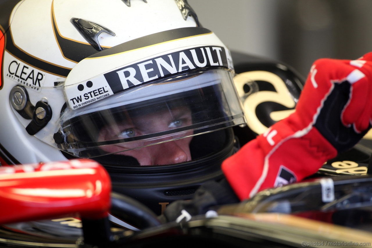 GP BELGIO, 31.08.2012- Prove Libere 1, Kimi Raikkonen (FIN) Lotus F1 Team E20