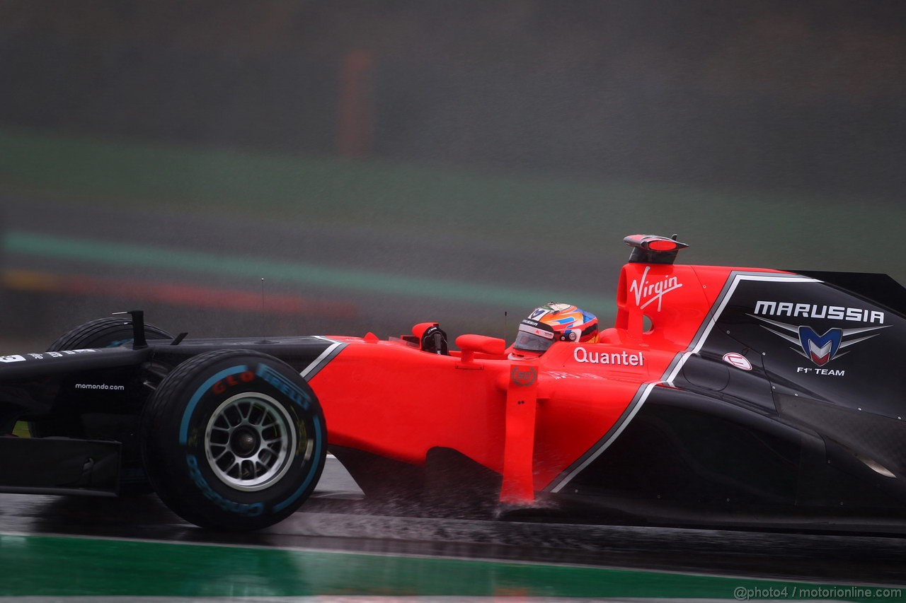 GP BELGIO, 31.08.2012- Prove Libere 1, Timo Glock (GER) Marussia F1 Team MR01 