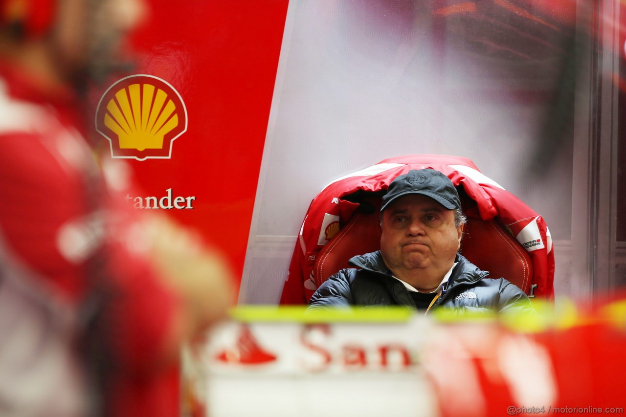 GP BELGIO, 31.08.2012- Prove Libere 1, Luis Antonio Massa (BRA), father of Felipe Massa (BRA)