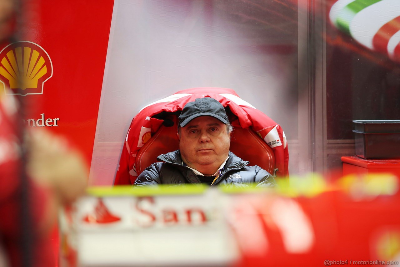 GP BELGIO, 31.08.2012- Prove Libere 1, Luis Antonio Massa (BRA), father of Felipe Massa (BRA) 