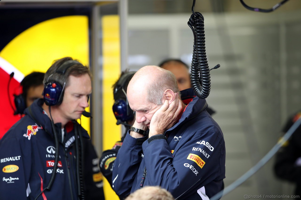 GP BELGIO, 31.08.2012- Prove Libere 1, Adrian Newey (GBR), Red Bull Racing , Technical Operations Director 