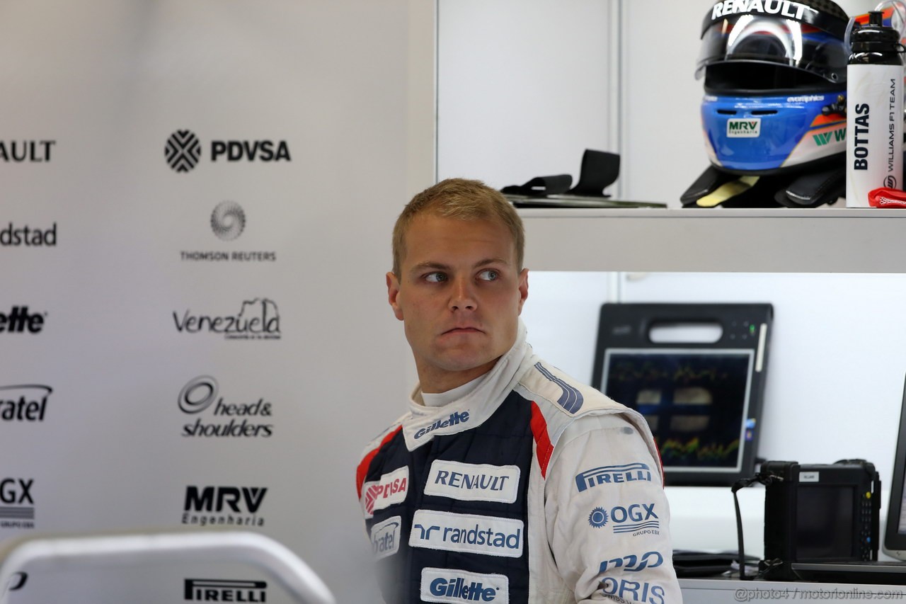 GP BELGIO, 31.08.2012- Prove Libere 1, Valtteri Bottas (FIN), Test Driver, Williams F1 Team 