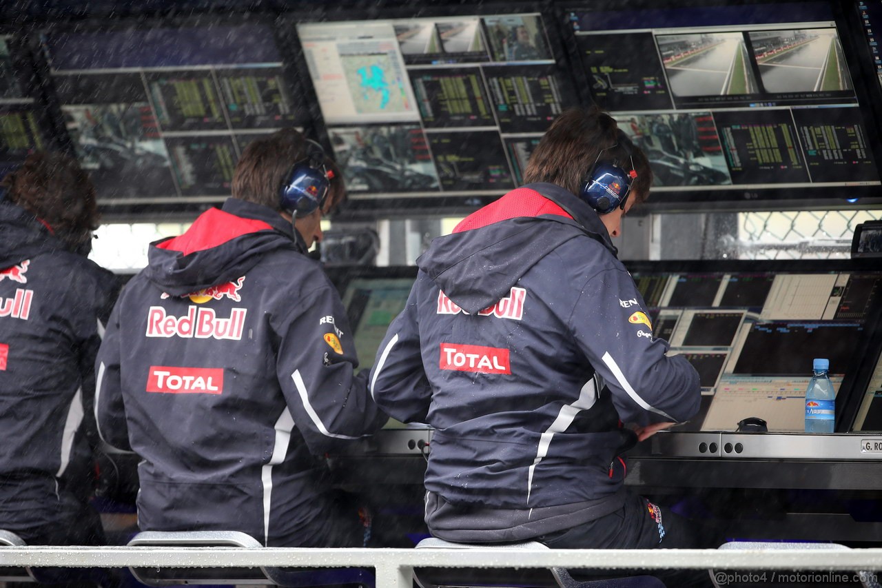 GP BELGIO, 31.08.2012- Prove Libere 1, Red Bull Racing Team