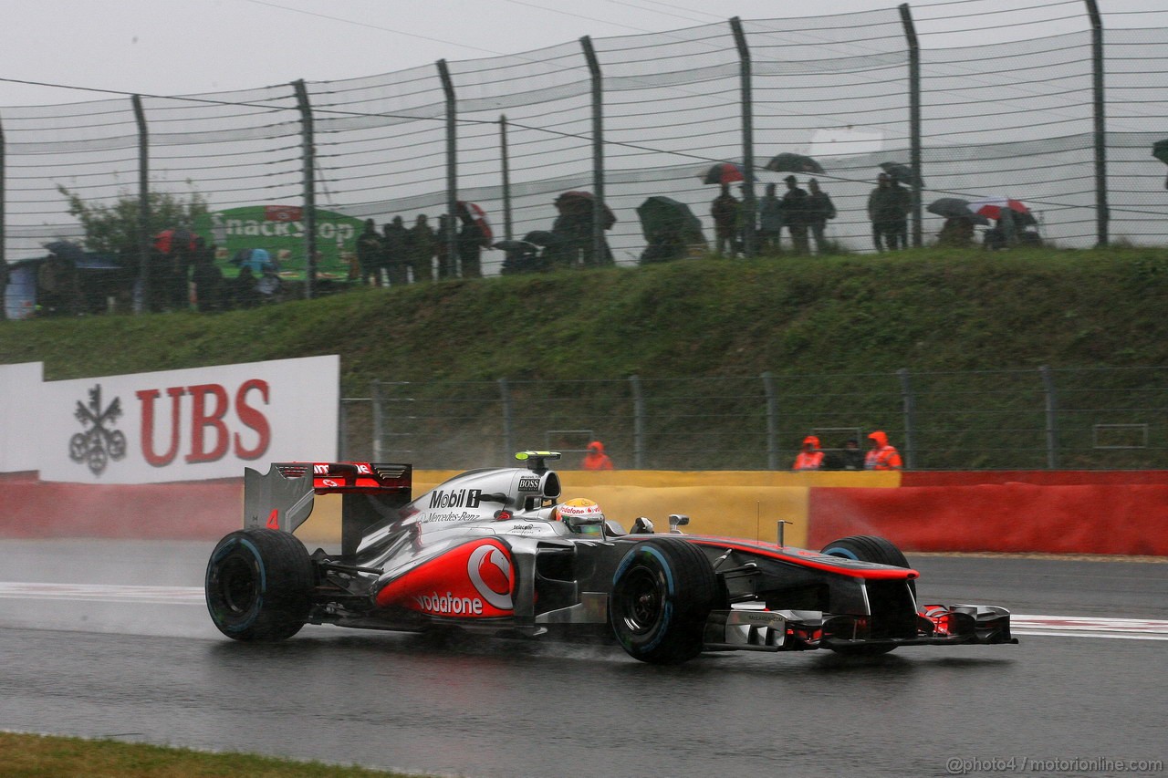 GP BELGIO, 31.08.2012- Prove Libere 1, Lewis Hamilton (GBR) McLaren Mercedes MP4-27 