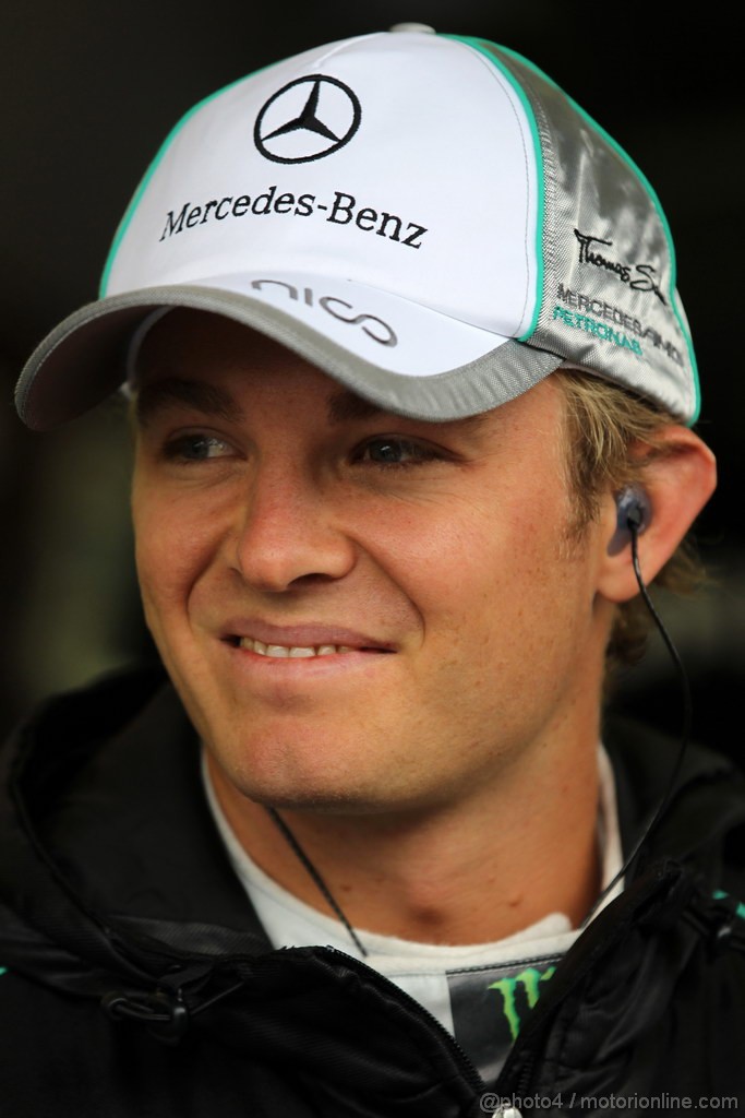 GP BELGIO, 31.08.2012- Prove Libere 2, Nico Rosberg (GER) Mercedes AMG F1 W03 