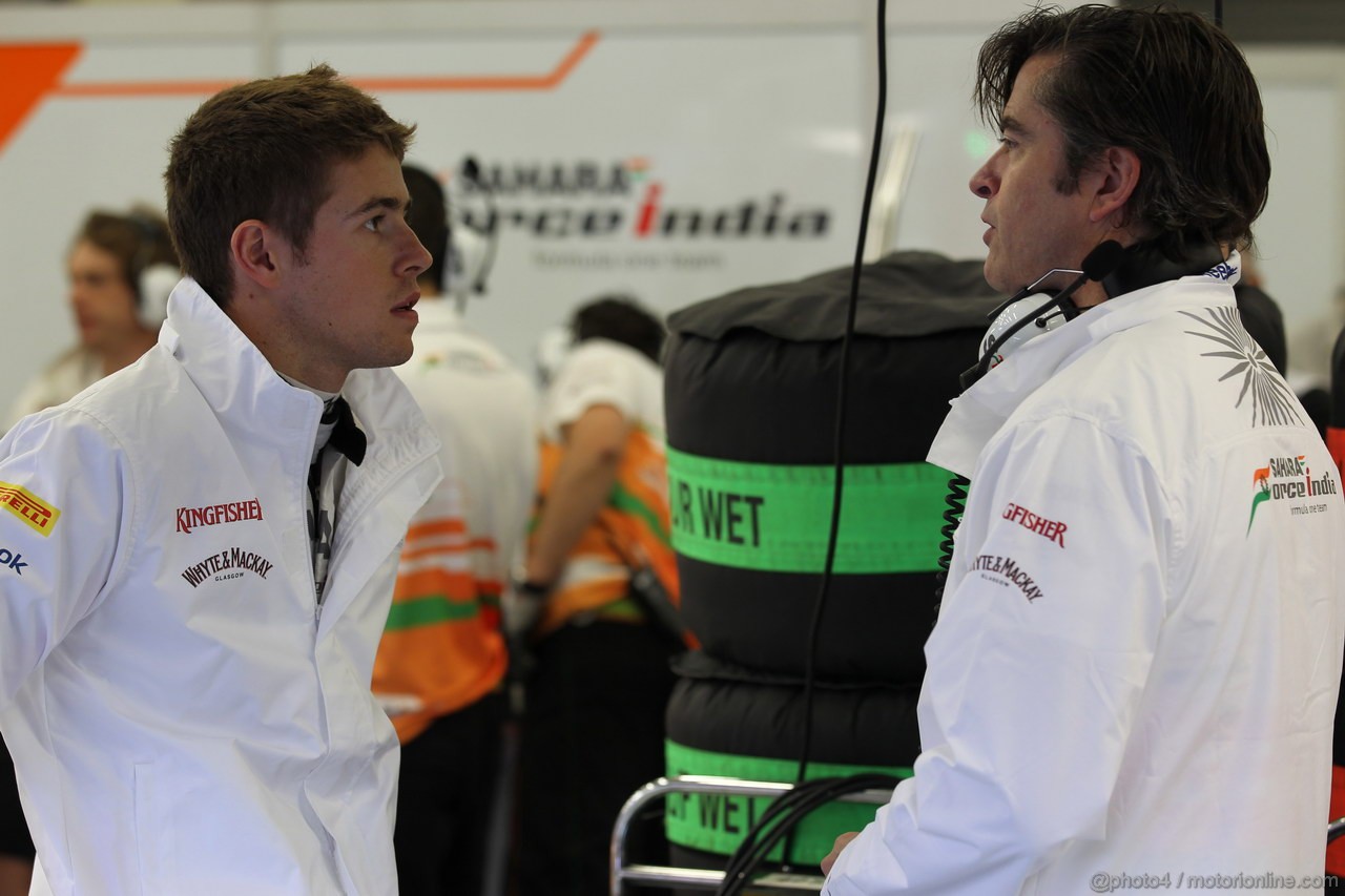 GP BELGIO, 31.08.2012- Prove Libere 2, Paul di Resta (GBR) Sahara Force India F1 Team VJM05 